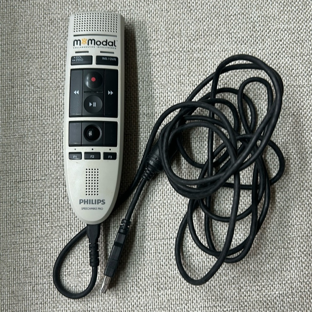 Philips  M Modal Speechmike Pro dictaphone LFH3200